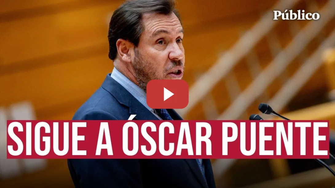 Embedded thumbnail for Directo | ÓSCAR PUENTE interviene en el SENADO para dar explicaciones del accidente en ADAMUZ