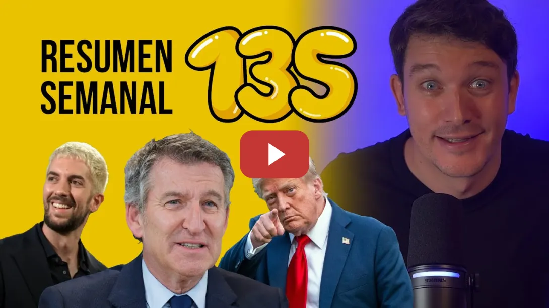 Embedded thumbnail for Mariló y Broncano, Feijóo likes fruta, Frigodedo, fosas y Charlie Kirk #ResumenSemanal 135