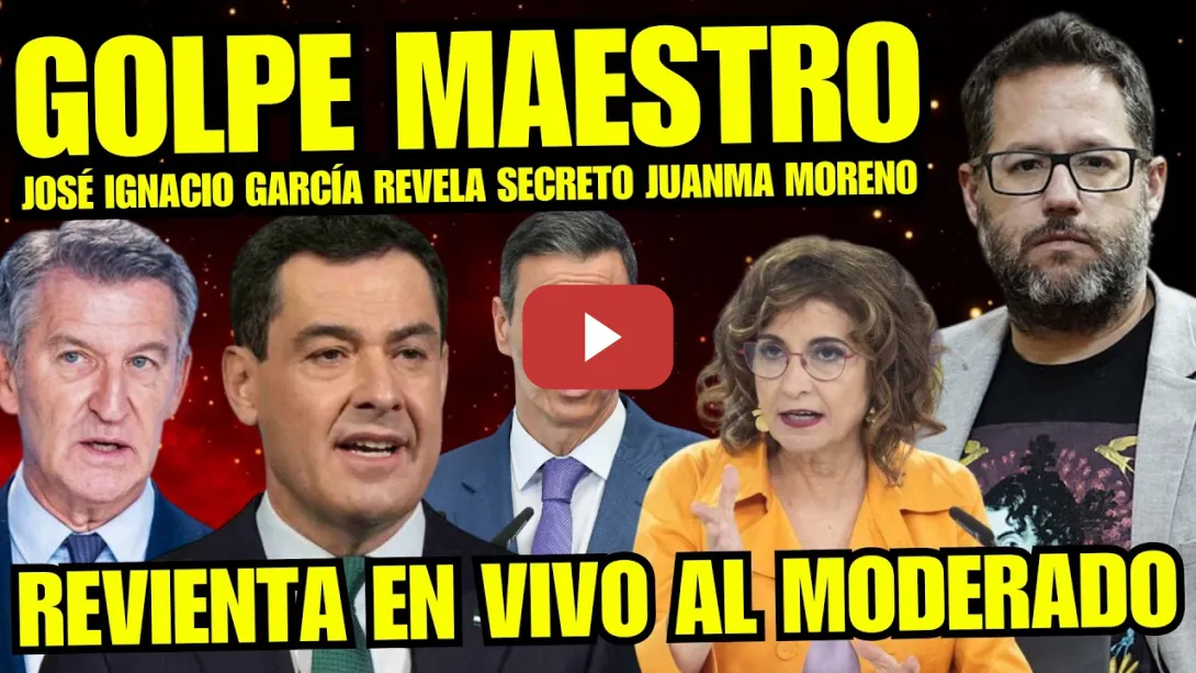 Embedded thumbnail for ¡BRUTAL! JOSÉ IGNACIO GARCÍA DESVELA EL OSCURO SECRETO DE JUANMA MORENO CON LOS INCENDIOS PROVOCADOS