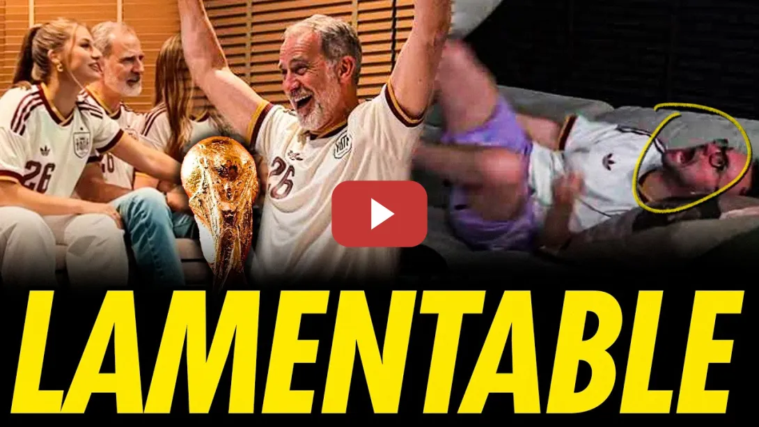 Embedded thumbnail for ESPAÑA EN LA FINAL: LAMENTABLES CELEBRACIONES DEL REY Y EL XOKAS