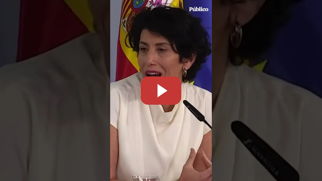 Embedded thumbnail for Elma Saiz, sobre las declaraciones de FEIJÓO: "La desesperación de quien no tiene proyecto político"