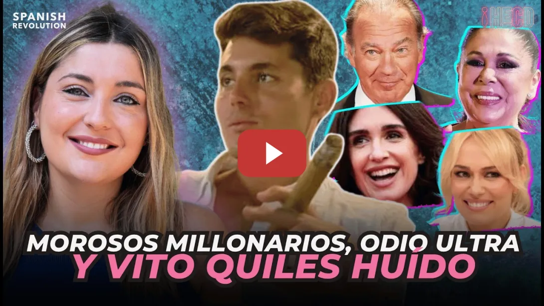 Embedded thumbnail for ¡EL ÚLTIMO PROGRAMA DE LA TEMPORADA! Morosos millonarios, odio ultra y Vito Quiles huído