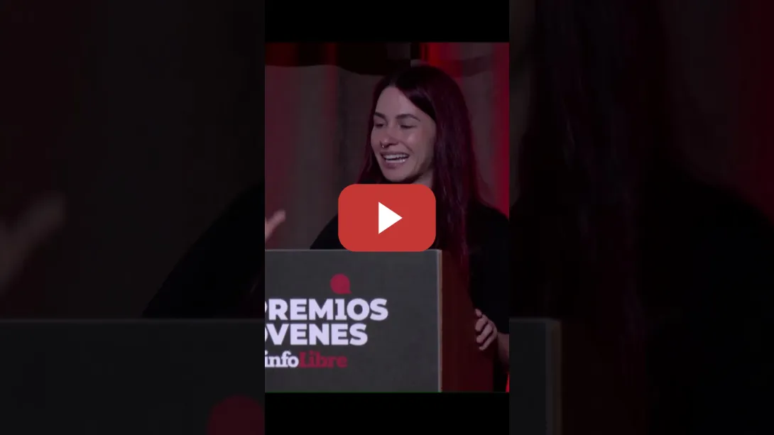 Embedded thumbnail for Júlia Salander recibe el Premio Joven infoLibre a la Igualdad
