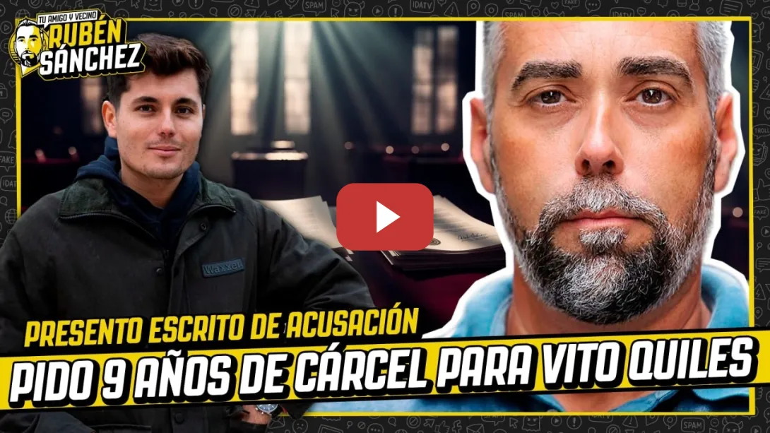 Embedded thumbnail for Pido 9 años de cárcel para Vito Quiles por tres delitos continuados de calumnias
