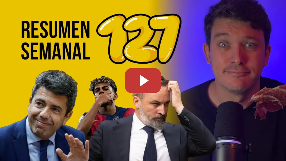 Embedded thumbnail for De Liberia a Torre Pacheco, el sueldo de Mazón, el País Vasco anexiona Navarra #ResumenSemanal 127