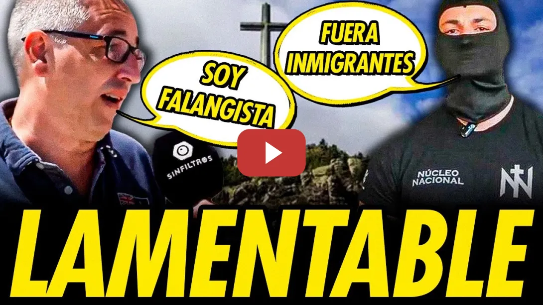 Embedded thumbnail for ULTRADERECHA EN ACCIÓN: DEFENSA AL VALLE DE LOS CAÍDOS Y NÚCLEO NACIONAL, NE0NAZIS, PIDEN SOLDADOS