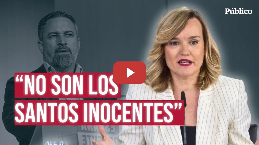 Embedded thumbnail for Pilar Alegría, a Vox: &quot;Lo peligroso es que el PP está dispuesto a blanquear este delirio xenófobo&quot;