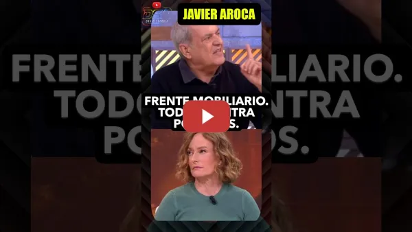 Embedded thumbnail for Javier Aroca, Frente Mobiliario, todos contra Podemos.