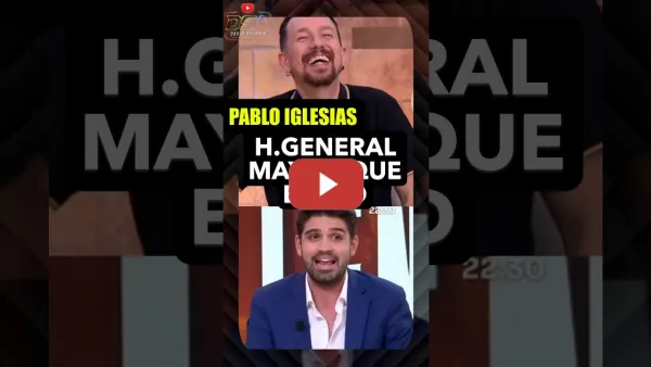 Embedded thumbnail for Pablo Iglesias, Huelga General mayor que el 14D. Yo no soy facha