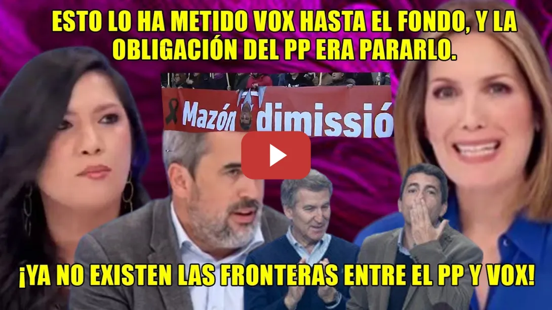Embedded thumbnail for &quot;Mazón a PRISIÓN, MÁS SI CABE&quot;⚡ATENCIÓN ABUCHEAN a Mazón⚡CUADRO al PP de Intxaurrondo, Cué y Arroyo