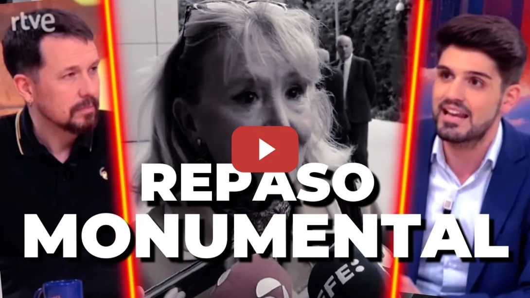Embedded thumbnail for Pablo Iglesias responde a Esperanza Aguirre y se merienda a un periodista de derechas en TVE