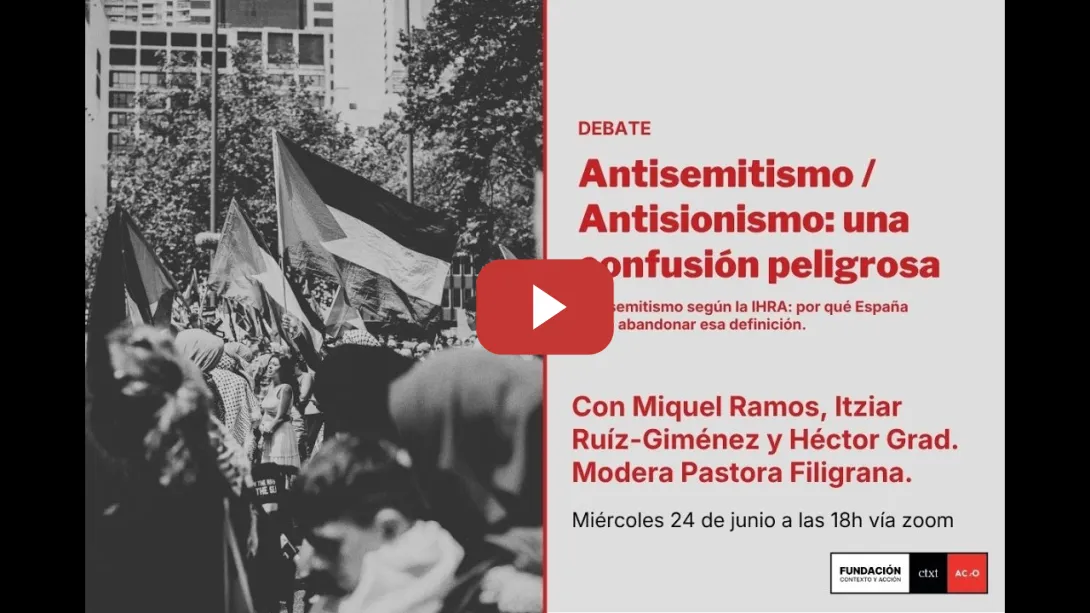 Embedded thumbnail for Antisemitismo vs antisionismo: una confusión peligrosa.