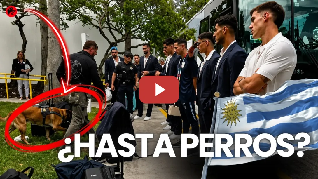 Embedded thumbnail for NUEVO ESCÁNDALO EN EL MUNDIAL: ¿TRATAN a URUGUAY como DELINCUENTES?