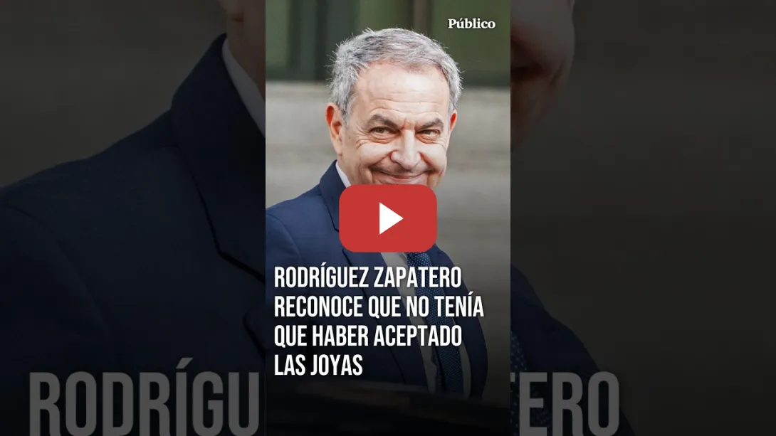 Embedded thumbnail for RODRÍGUEZ ZAPATERO reconoce en TVE que “puede ser” que no hubiese debido aceptar las JOYAS