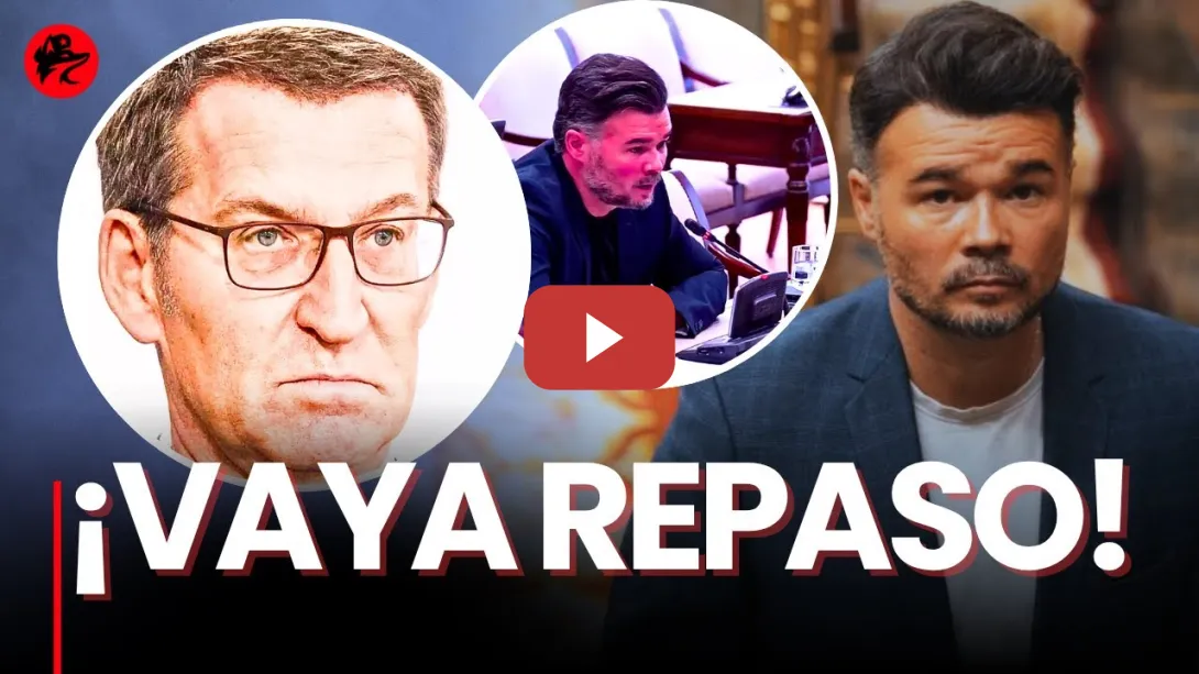 Embedded thumbnail for Gabriel Rufián retrata a los diputados del PP en la comisión de la DANA: “pidan perdón”