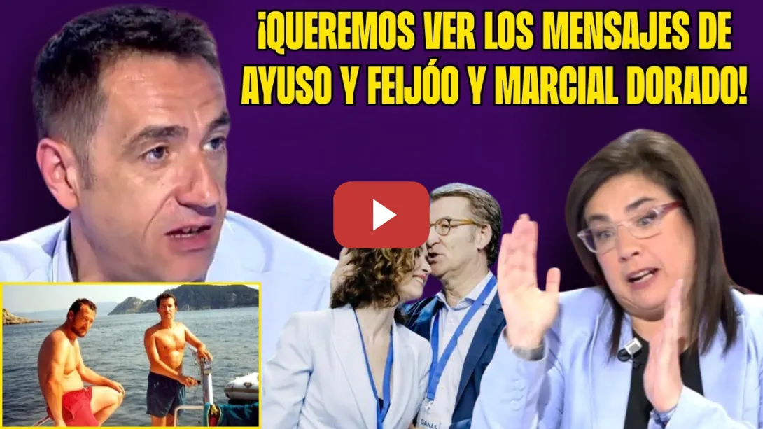 Embedded thumbnail for Emilio Delgado le CIERRA la BOCA a ANA Vázquez (PP) &quot;Que ENSEÑEN los WHATSAPP de AYUSO o de FEIJÓO!&quot;