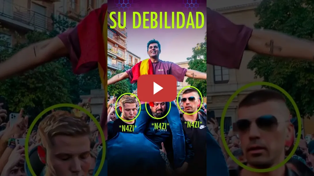 Embedded thumbnail for LA DEBILIDAD DE VITO QUILES: TODOS SUS GUARDAESPALDAS SON N4ZI