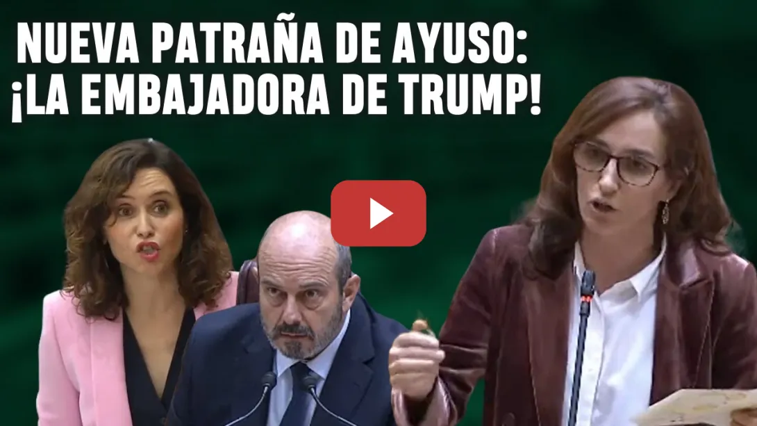 Embedded thumbnail for Mónica García hace RABIAR al PP al DESMONTAR el último BULO de AYUSO contra el GOBIERNO!