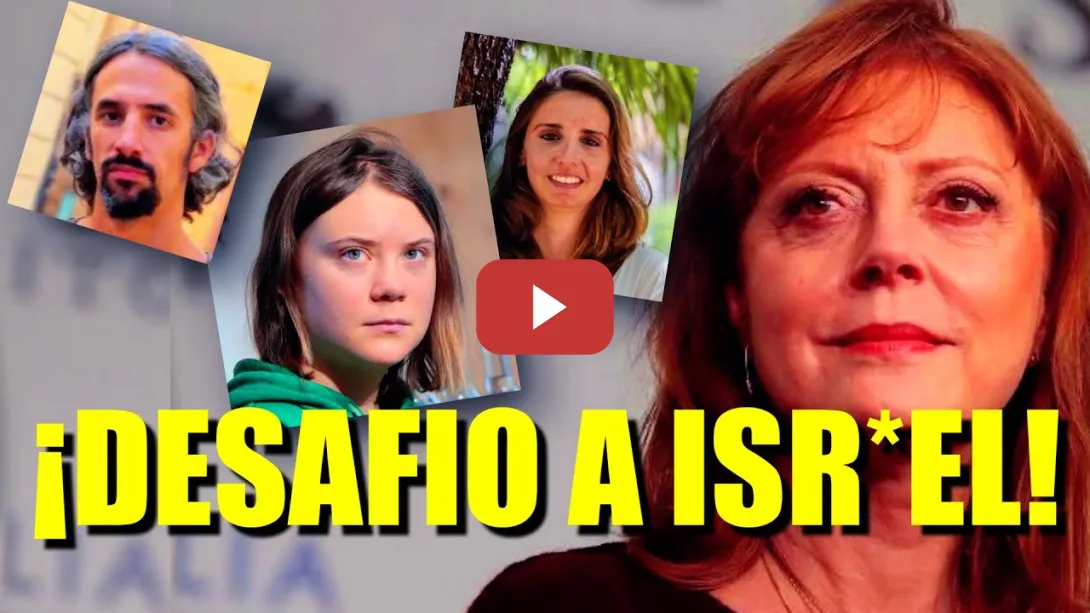 Embedded thumbnail for Susan Sarandon se unirá a la mayor flotilla de la historia para poner rumbo a Gaza