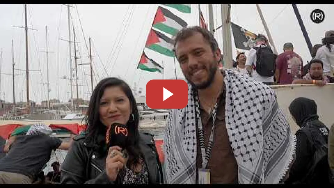 Embedded thumbnail for Laura Arroyo entrevista a Thiago Ávila con motivo de la nueva flotilla a Gaza