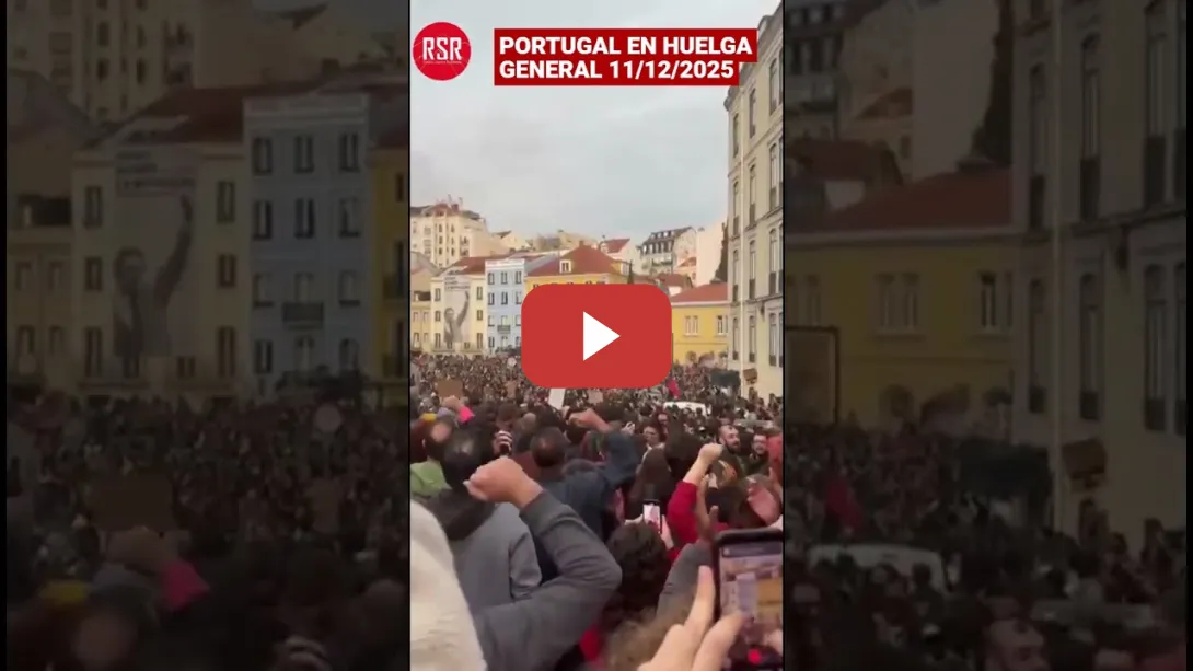 Embedded thumbnail for PORTUGAL EN HUELGA GENERAL 11/12/2025