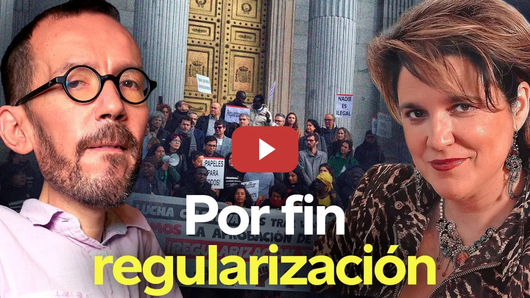 Embedded thumbnail for Pablo Echenique DESARMA a Pilar Rahola sobre la regularización conseguida por Podemos