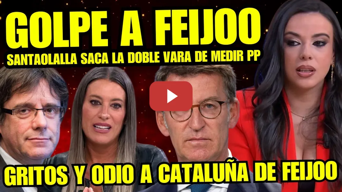 Embedded thumbnail for BRUTAL ZASCA de SARAH SANTAOLALLA a FEIJOO por UNIÓN CON JUNTS y "FACHAS QUE ODIAN CATALUÑA"