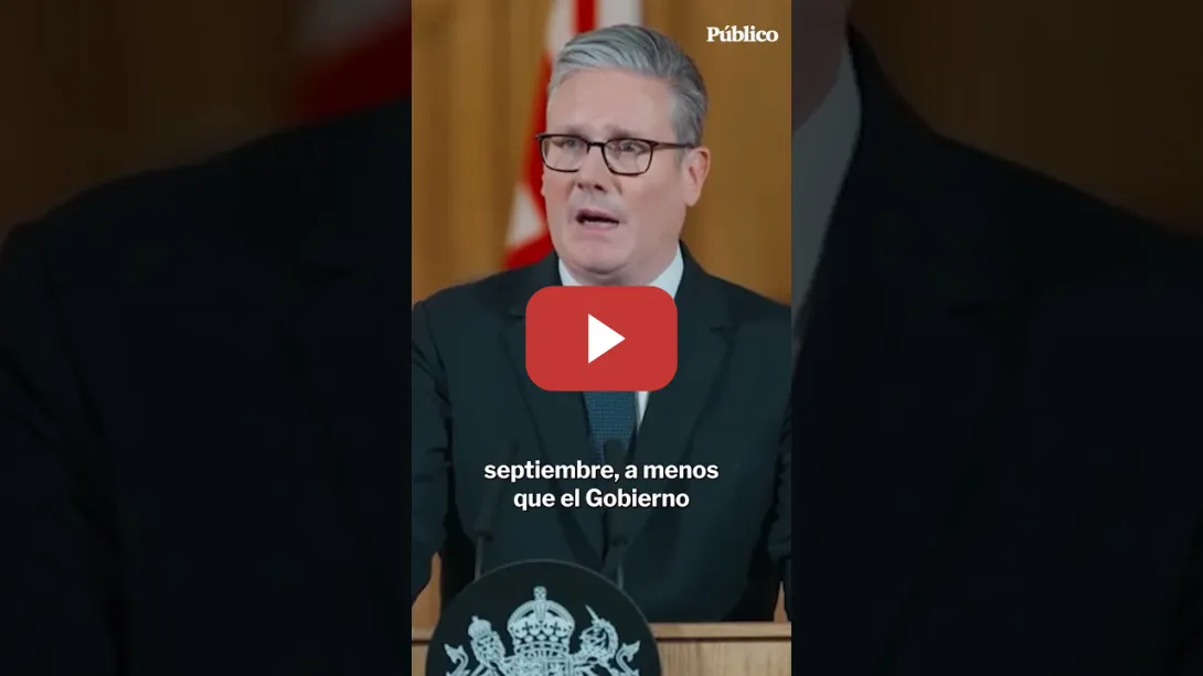 Embedded thumbnail for El Reino Unido reconocerá el Estado de Palestina si Israel no acepta un alto el fuego en Gaza