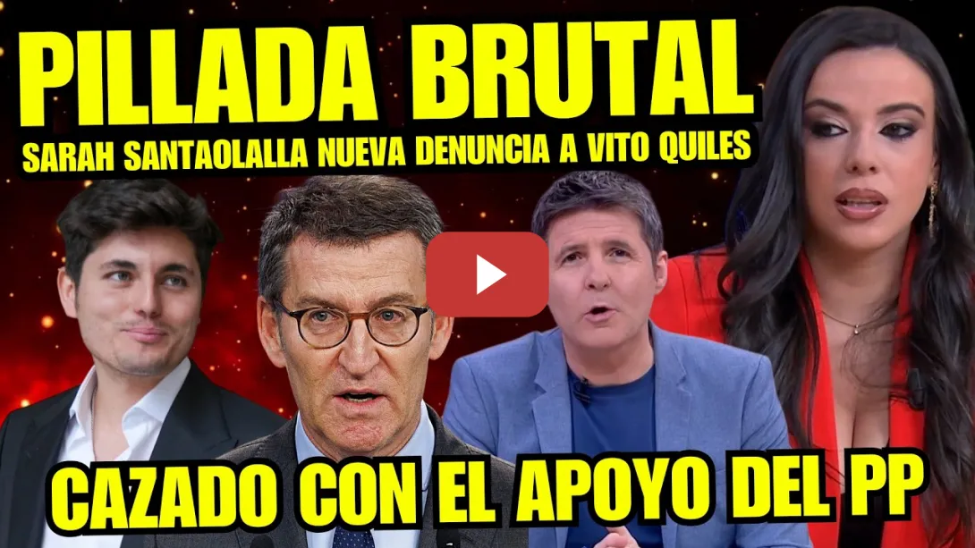 Embedded thumbnail for SARAH SANTAOLLA HUMILLA A VITO QUILES POR TRATAR MAL A PERSONAS CON DISCAPACIDAD "NUEVA DENUNCIA"