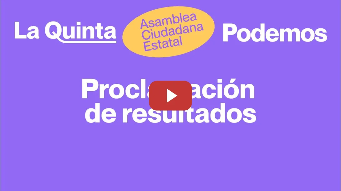 Embedded thumbnail for La Quinta. Proclamación de resultados