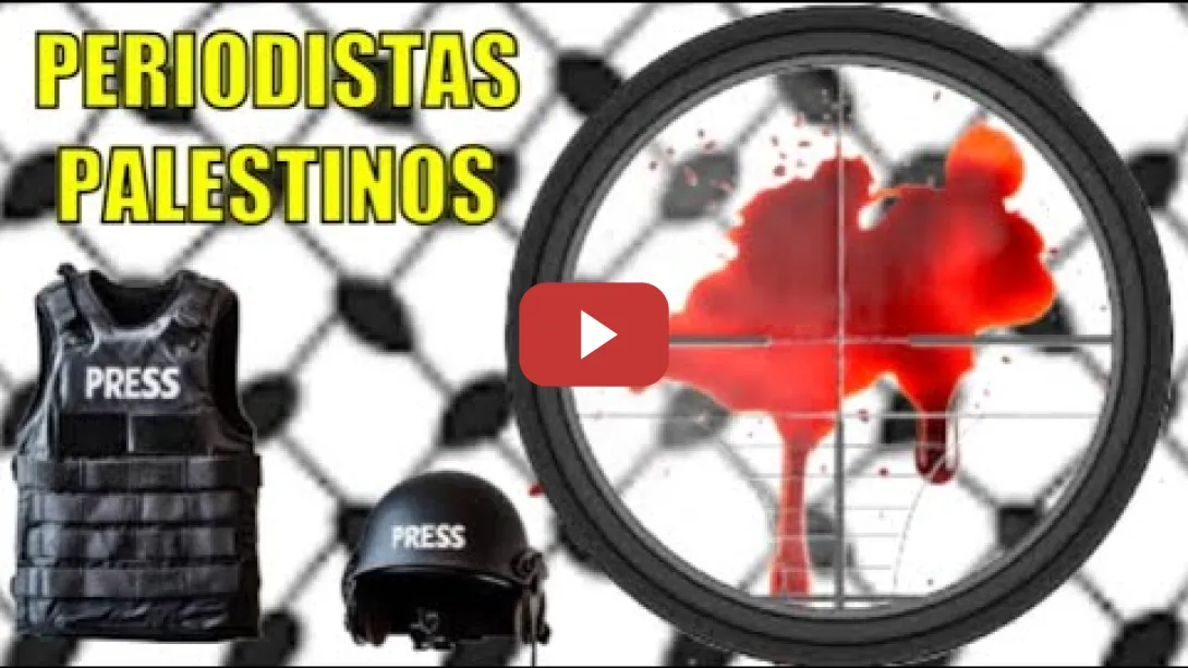 Embedded thumbnail for Periodistas Palestinos Contra el Silencio del Mundo