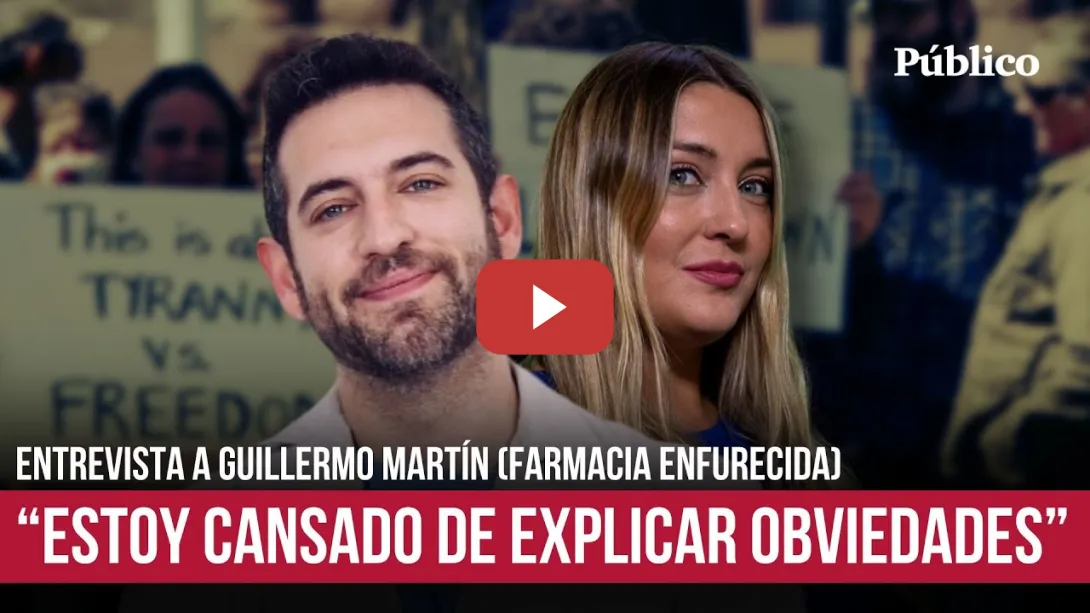 Embedded thumbnail for Entrevista a Guillermo Martín (FARMACIA ENFURECIDA): &quot;Solo son antivacunas hasta que enferman&quot;