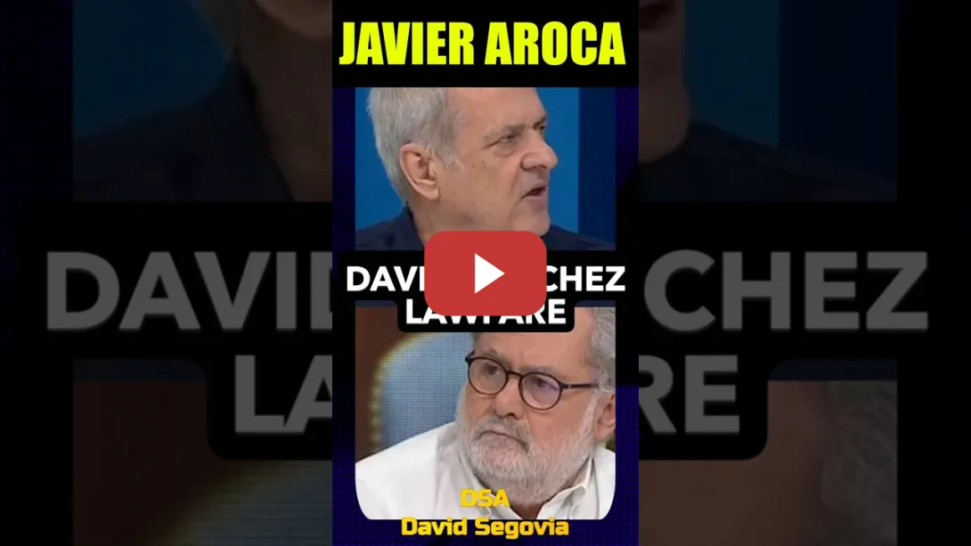 Embedded thumbnail for Javier Aroca. David Sánchez y el Lawfare. Escarnio público.