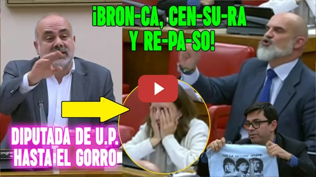 Embedded thumbnail for Se lía💪Pisarello SACA DE QUICIO a VOX con esta BRILLANTE LECCIÓ💪 ¡Culpan al C0-MU-NIS-M0! 🤦‍♂️