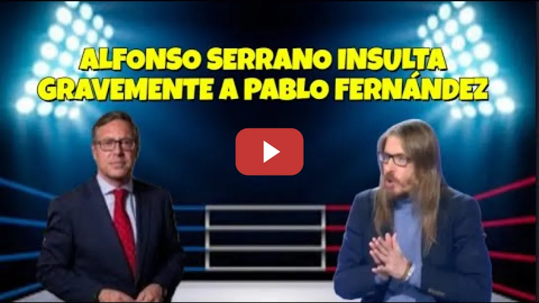 Embedded thumbnail for Alfonso  &quot;Ozores&quot; Serrano insulta gravemente a Pablo Fernández y Oscar Puente le para los pies