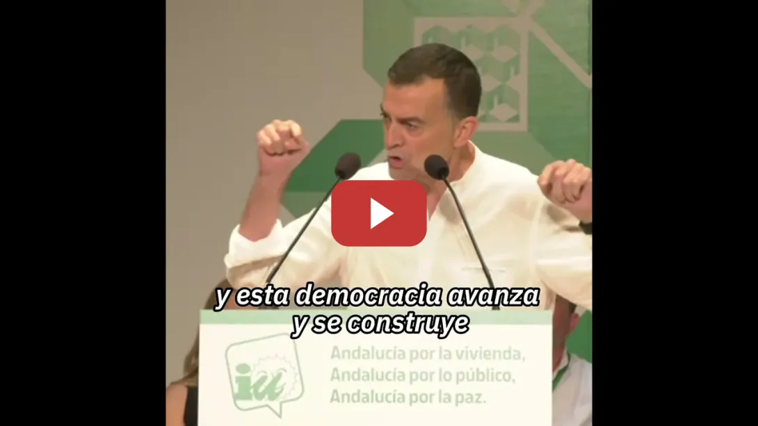 Embedded thumbnail for La democracia avanza desde la decencia, y contra la codicia