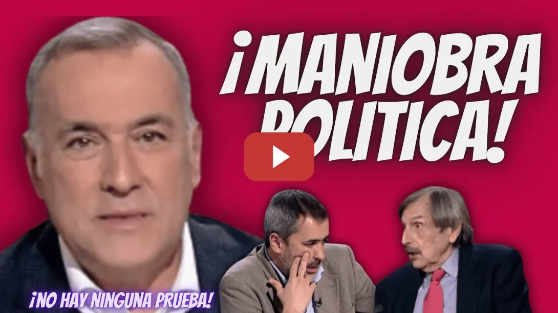 Embedded thumbnail for “DESMONTAN la MANIOBRA” contra el Fiscal General - Xabier Fortes, Carlos Cue y Antonio Paipell