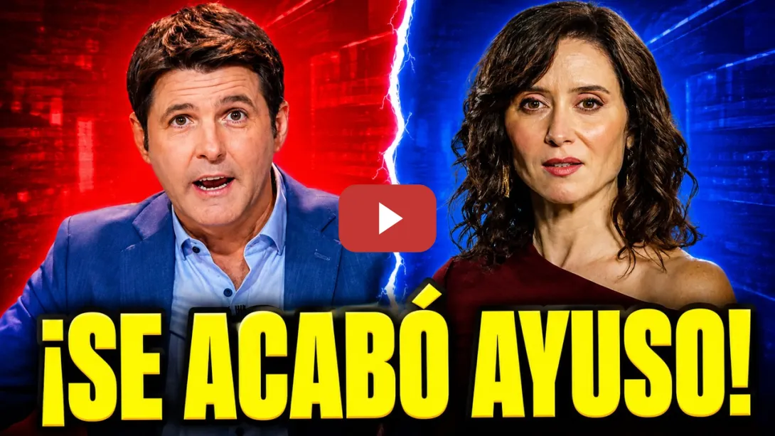 Embedded thumbnail for ¡BOMBAZO! Piden 5 años para el novio de Ayuso y todo su grupo