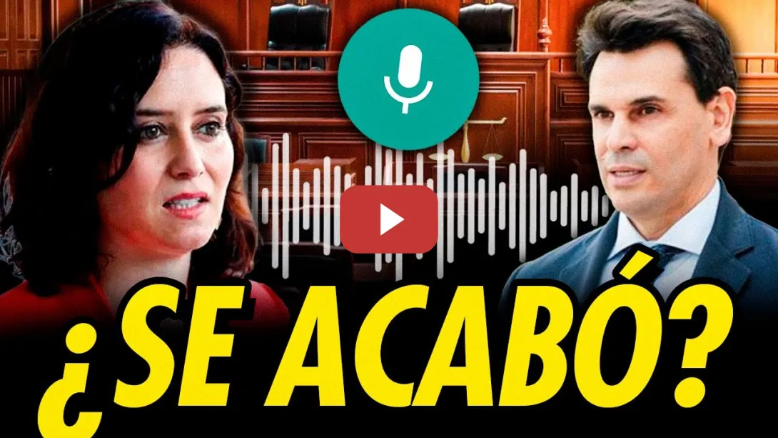 Embedded thumbnail for LOS AUDIOS QUE DEJAN EN RIDÍCULO A AYUSO Y A SU NOVIO