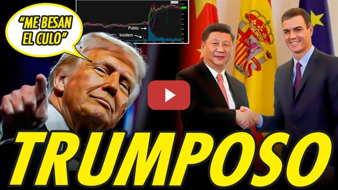 Embedded thumbnail for PEDRO SÁNCHEZ VISITA CHINA, PP Y VOX LO CRITICAN Y LE BESAN EL CULO A TRUMP