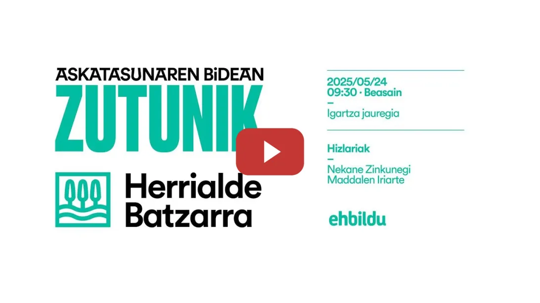 Embedded thumbnail for GIPUZKOAKO HERRIALDE BATZARRA