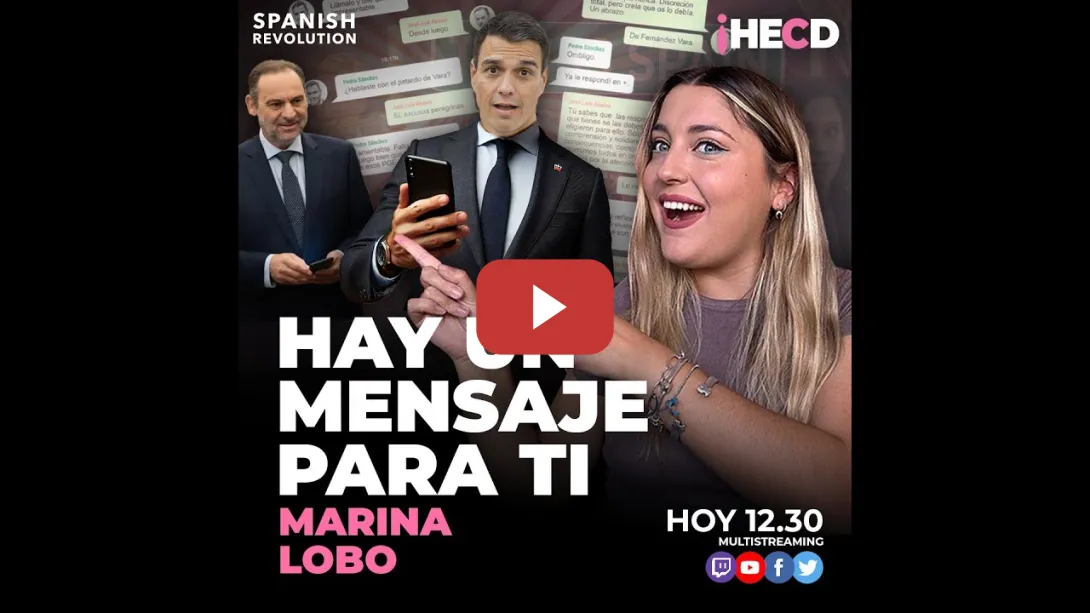 Embedded thumbnail for HECD! 549 | Los mensajes de Pedro Sánchez + Frank Cuesta confiesa, ¿truco o trato?