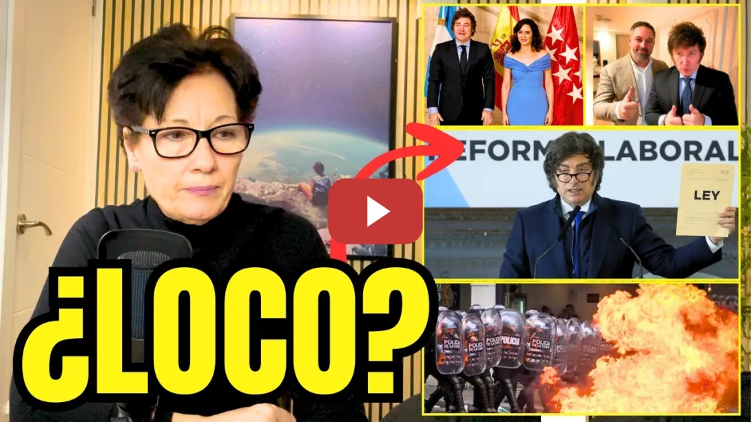 Embedded thumbnail for MILEI PROVOCA EL CAOS EN ARGENTINA Y UNA POSIBLE GUERRA CIVIL