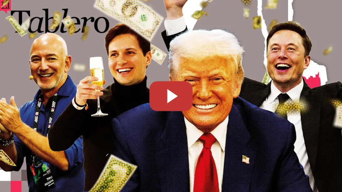 Embedded thumbnail for ♟ El Tablero 3x105 | TECNOLIGARCAS AL ATAQUE