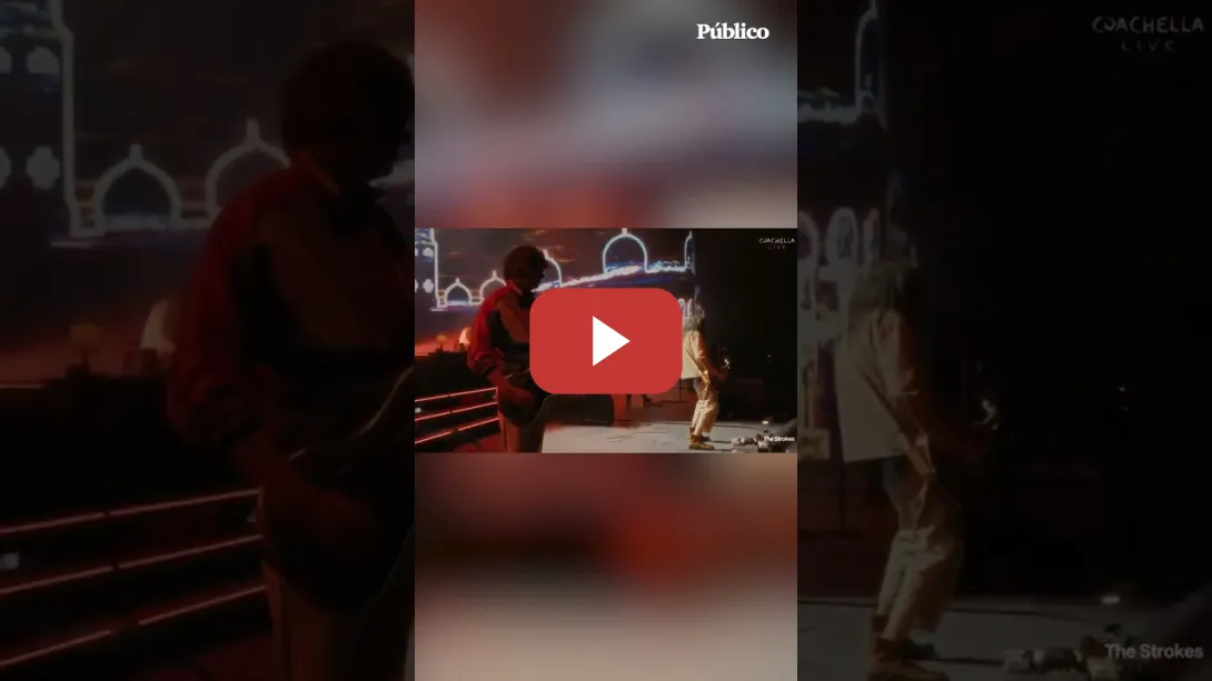 Embedded thumbnail for The Strokes protesta en el Coachella 2026 contra las guerras de EEUU: "¿De qué lado estás?"