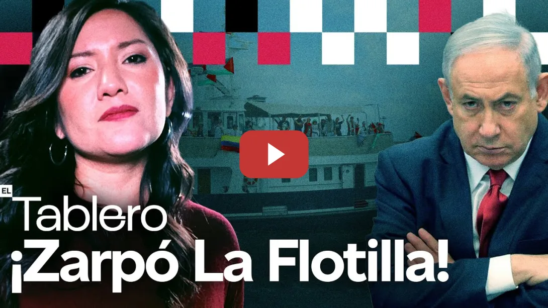 Embedded thumbnail for Hablamos con La Flotilla en sus primeras horas de ruta hacia Gaza | EL TABLERO