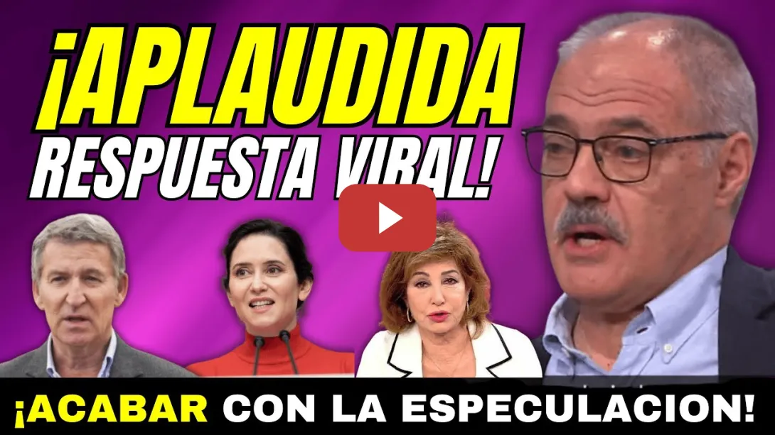 Embedded thumbnail for LA RESPUESTA VIRAL DE UN ECONOMISTA A LAS ANA ROSAS ESPECULADORAS CON LA VIVIENDA