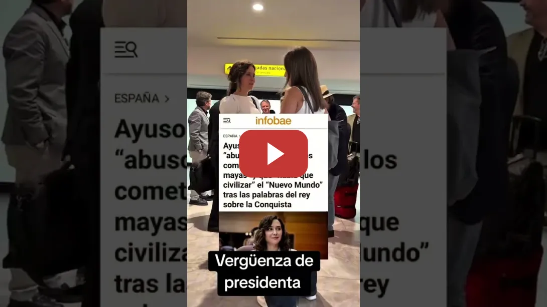 Embedded thumbnail for Mexicana deja en vergüenza Ayuso, MÉXICO CON X Y SIN J