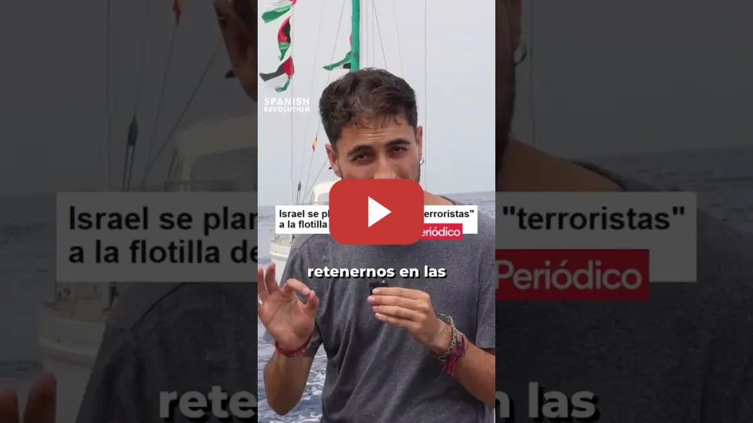Embedded thumbnail for Netanyahu tiene miedo a la flotilla