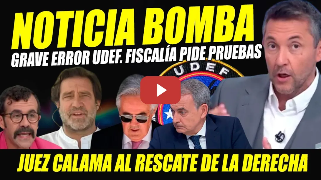 Embedded thumbnail for URGENTE: ERROR UDEF PATRIÓTICA. CALAMA SALE AL RESCATE DERECHA Y RECHAZA RECURSO NULIDAD ZAPATERO